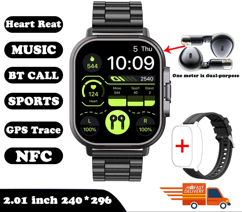 Earphone Smartwatch