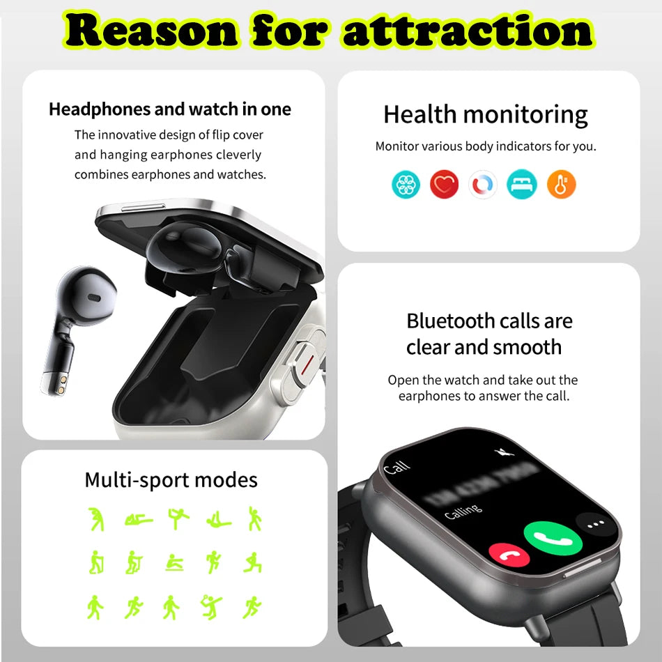 Earphone Smartwatch